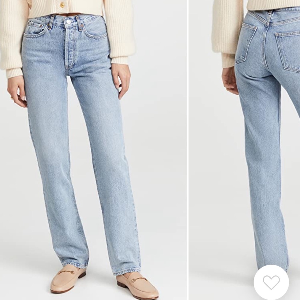 Agolde Lana Vintage Straight Jeans